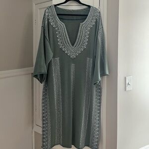 Free People “Out on the Town Maxi Pullover”